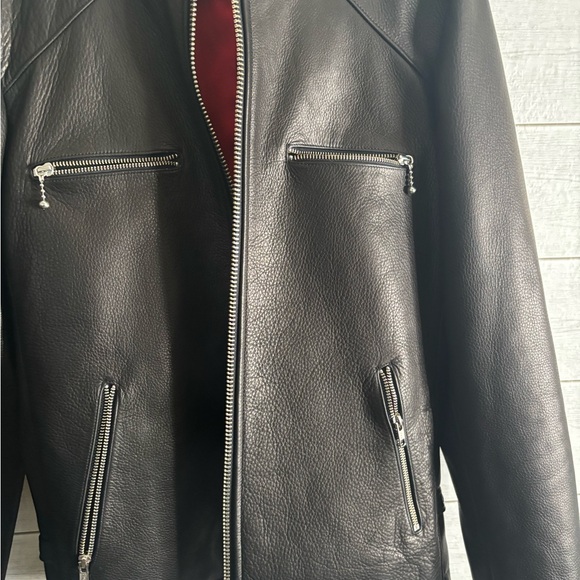 THE CAST AMSTERDAM leather JACKET - Picture 4 of 5